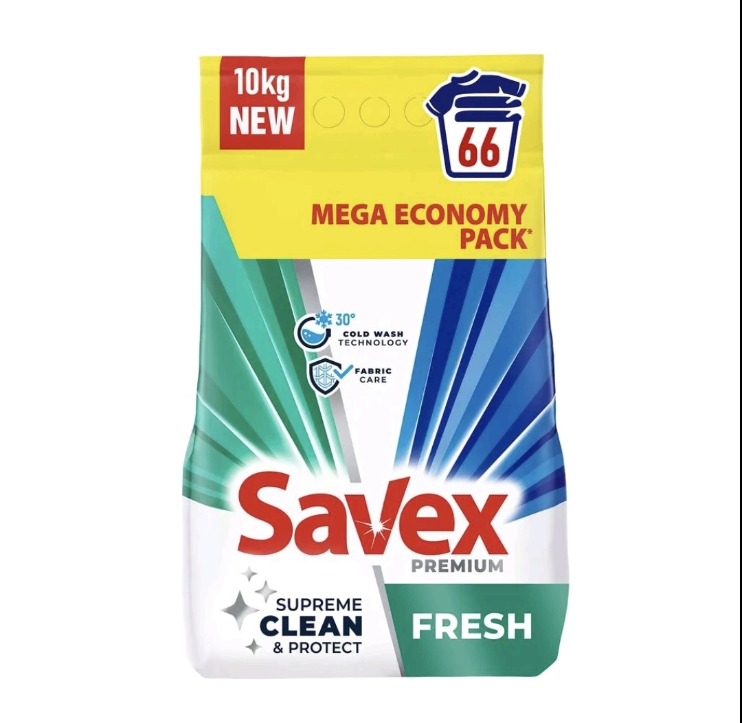 SAVEX Порошок пральний fresh 10 кг
